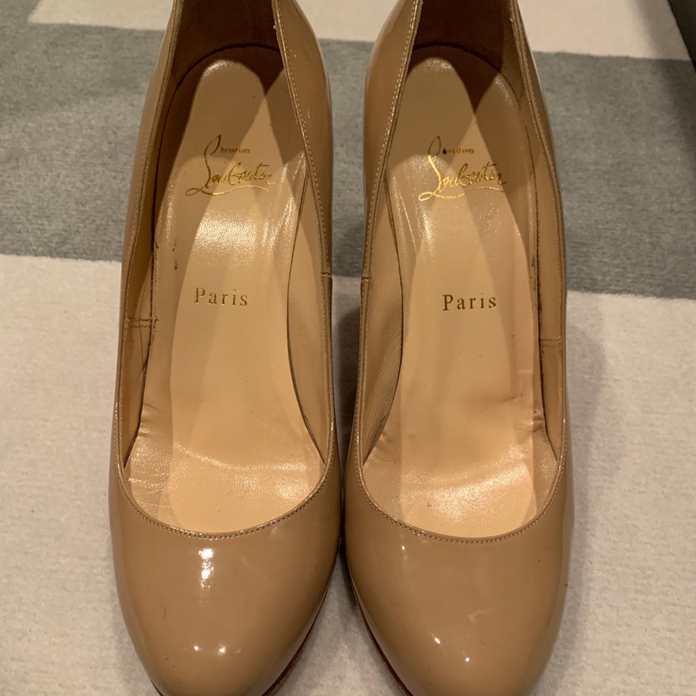 Louboutin wedge shoes